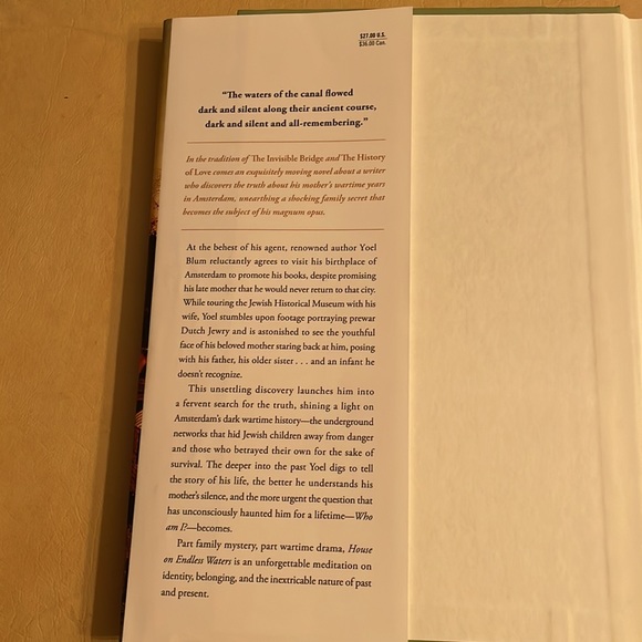 Other 315 House On Endless Waters By Emuna Elon Hardcover Poshmark